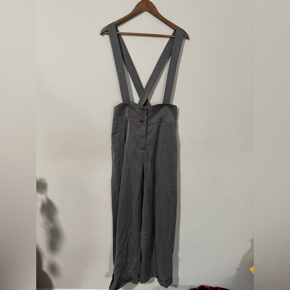 Royal Monk - Gray Jumpsuit Overalls
